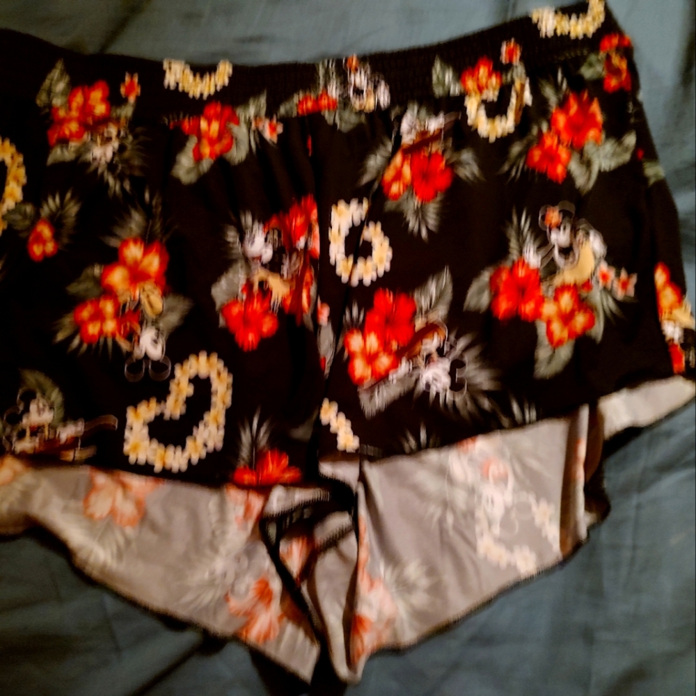 Mickey mouse shorts ladies xl
